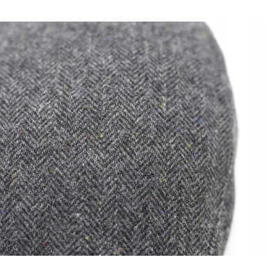 Kaszkiet męski ocieplany czapka PREMIUM 100% WEŁNA - Pakojeans.pl