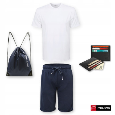 Strój SPORTOWY na WF Chłopięcy Męski Koszulka Spodenki Worek Pako Jeans - Pakojeans.pl