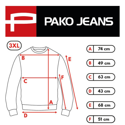 Elegancki SWETER Męski BEŻOWY Klasyczny Bawełniany IGNACIO Pako Jeans - Pakojeans.pl