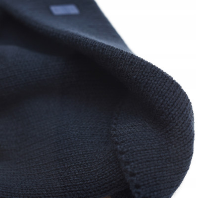 CZAPKA Męska ZIMOWA Ciepła na Mrozy GRANATOWA Produkt Polski Pako Jeans - Pakojeans.pl