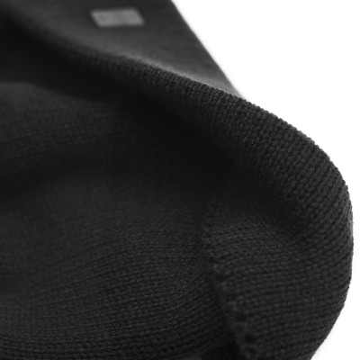 CZAPKA Męska ZIMOWA Ciepła na Mrozy CZARNA Produkt Polski Pako Jeans - Pakojeans.pl