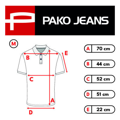 POLO Koszulka Męska w PASKI Bawełniana TONY Elegancka Pako Jeans - Pakojeans.pl