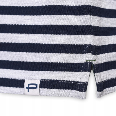 POLO Koszulka Męska w PASKI Bawełniana TONY Elegancka Pako Jeans - Pakojeans.pl