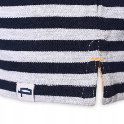 POLO Koszulka Męska w PASKI Bawełniana TONY Elegancka Pako Jeans - Pakojeans.pl