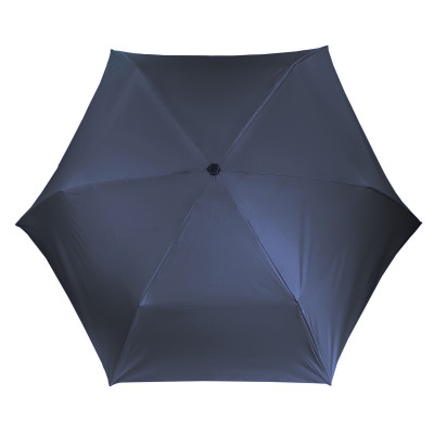 PARASOLKA Mini Fiberglass LEKKA Kieszonkowa Wytrzymała Odporna na Wiatr i UV Granatowa - Pakojeans.pl