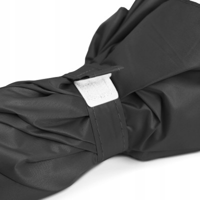 PARASOLKA Mini Fiberglass LEKKA Kieszonkowa Wytrzymała Odporna na Wiatr i UV Czarna - Pakojeans.pl