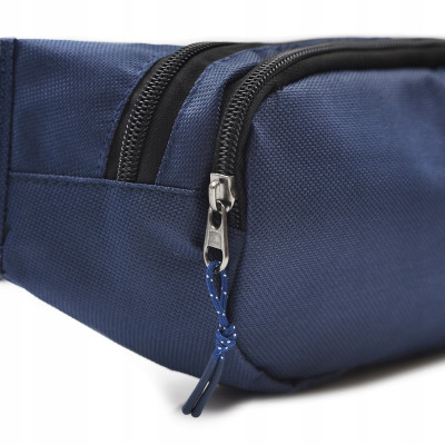 Sportowa SASZETKA na pas NERKA męska biodrówka GRANATOWA Pako Jeans - Pakojeans.pl