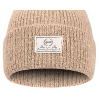 Komplet damski 4w1 Czapka Komin Rękawiczki Getry Ciepły Zestaw - Beżowy - Pakojeans.pl