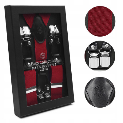 SZELKI do Spodni Męskie w Pudełku PREMIUM Mocne Elastyczne od S do XXL - Pakojeans.pl