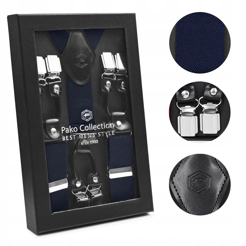 SZELKI do Spodni Męskie w Pudełku PREMIUM Mocne Elastyczne od S do XXL - Pakojeans.pl