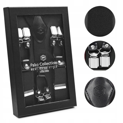 SZELKI do Spodni Męskie w Pudełku PREMIUM Mocne Elastyczne od S do XXL - Pakojeans.pl