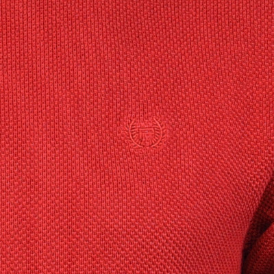 Elegancki SWETER Męski ELEGANT Klasyczny CZERWONY Bawełniany Pako Jeans + Pudełko - Pakojeans.pl