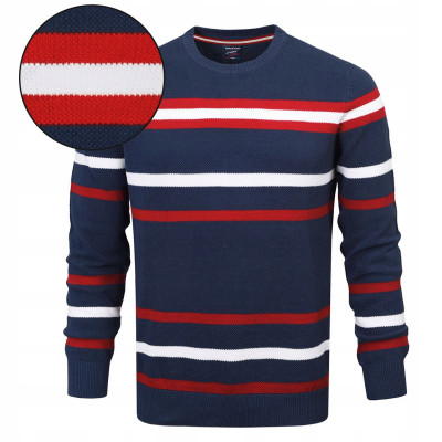 Zestaw męski premium - koszula i sweter, elegancki prezent dla mężczyzny - Pakojeans.pl