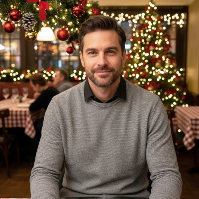 Zestaw męski premium - koszula i sweter, elegancki prezent dla mężczyzny - Pakojeans.pl