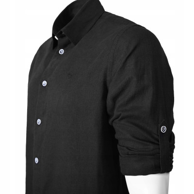 Zestaw męski premium - koszula i sweter, elegancki prezent dla mężczyzny - Pakojeans.pl