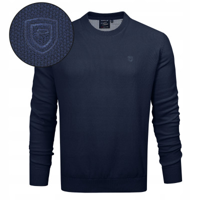 Zestaw męski premium - koszula i sweter, elegancki prezent dla mężczyzny - Pakojeans.pl