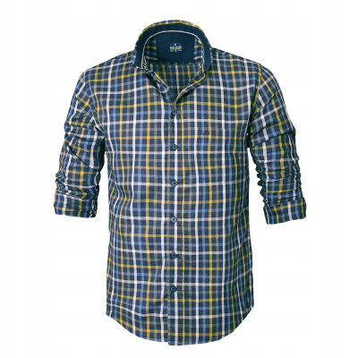 Zestaw męski premium - koszula i sweter, elegancki prezent dla mężczyzny - Pakojeans.pl