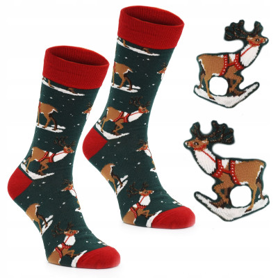 PREZENT dla Mężczyzny ZESTAW Świąteczny - Bokserki i Skarpety Pako Jeans - Pakojeans.pl