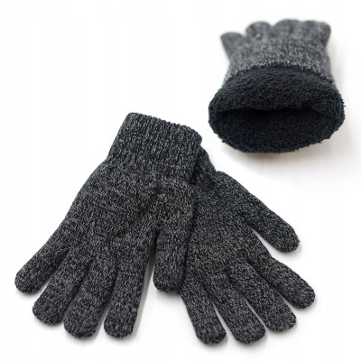 CZAPKA Dwustronna i RĘKAWICZKI Zestaw na Zimę Dla Niego Pako Jeans - Pakojeans.pl