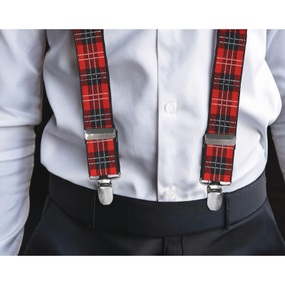 SZELKI Męskie w Kratę do Spodni w Pudełku Mocne Elastyczne od S do XXL - Pakojeans.pl