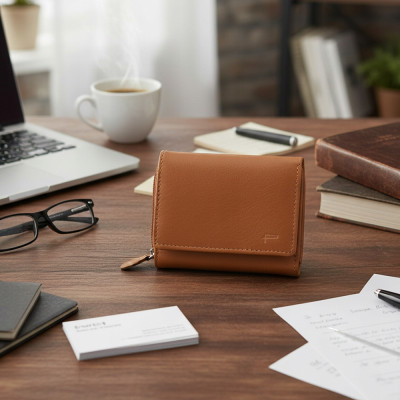 PORTFEL Męski Damski Skórzany RFID Klasyczny Pojemny Kamel MIDI Pako Jeans - Pakojeans.pl