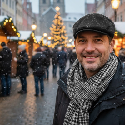 Kaszkiet Męski i Szalik Pako Jeans Elegancki Komplet Dla Niego - Pakojeans.pl