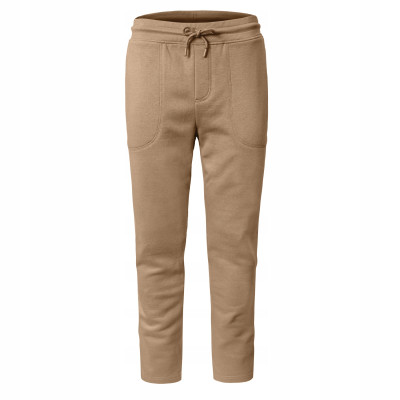 DRES Męski KOMPLET Bawełniany BEŻOWY Bluza z Kapturem i Spodnie Ocieplane Pako Jeans - Pakojeans.pl