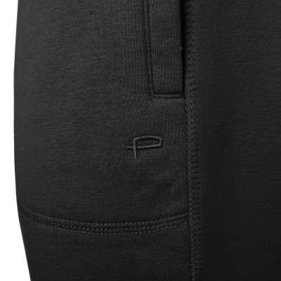 DRES Męski KOMPLET Bawełniany CZARNY Bluza z Kapturem i Spodnie Ocieplane Pako Jeans - Pakojeans.pl