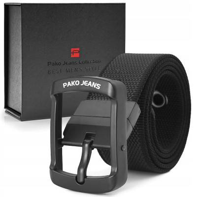 Zestaw Prezentowy Męski Portfel Skórzany Pasek do Spodni Skarpety VIP w Pudełku - Pakojeans.pl