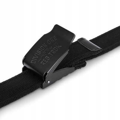 PASEK Męski do Spodni Parciany na Prezent dla Faceta CZARNY w Pudełku - Pakojeans.pl