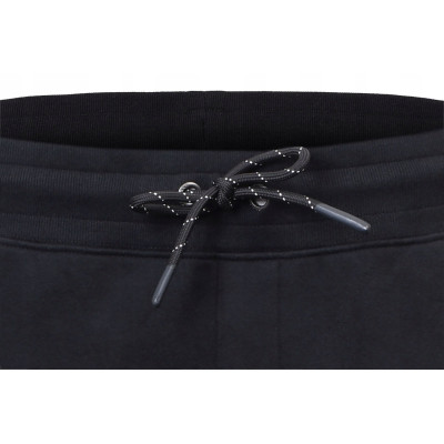 DRES Męski KOMPLET Bawełniany CZARNY Bluza z Kapturem i Spodnie Ocieplane Pako Jeans - Pakojeans.pl