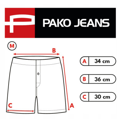 Bokserki Luźne Męskie z Rozcięciem Piżama Prezent dla Niego na Święta Pako Jeans - Pakojeans.pl