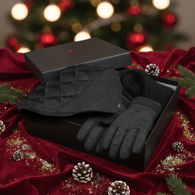 Komplet Męski KASZKIET KOMIN RĘKAWICZKI Zestaw na Prezent Pako Jeans - Pakojeans.pl