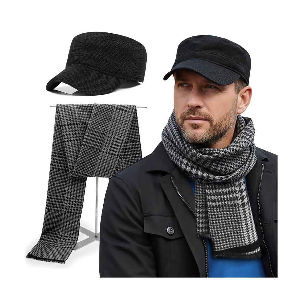 Patrolówka Męska i Szalik Pako Jeans Elegancki Komplet Dla Niego - Pakojeans.pl