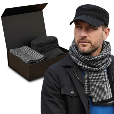 Komplet Męski PATROLÓWKA SZALIK Zestaw na Prezent w Pudełku Pako Jeans - Pakojeans.pl