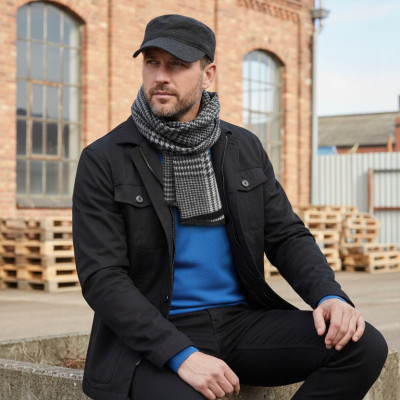 Komplet Męski PATROLÓWKA SZALIK Zestaw na Prezent w Pudełku Pako Jeans - Pakojeans.pl