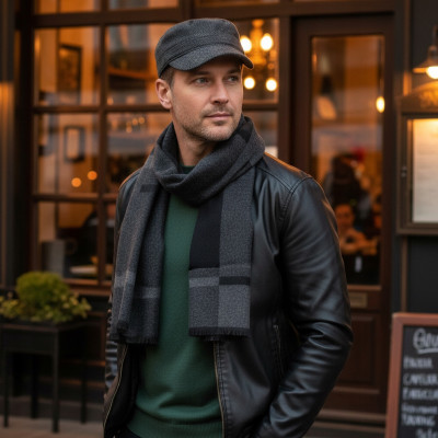 Komplet Męski PATROLÓWKA SZALIK Zestaw na Prezent w Pudełku Pako Jeans - Pakojeans.pl