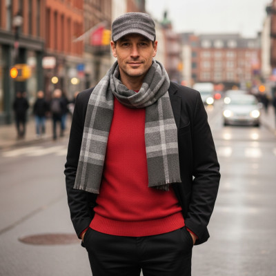 Komplet Męski PATROLÓWKA SZALIK Zestaw na Prezent w Pudełku Pako Jeans - Pakojeans.pl