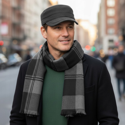 Komplet Męski PATROLÓWKA SZALIK Zestaw na Prezent w Pudełku Pako Jeans - Pakojeans.pl