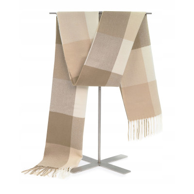 Komplet damski CZAPKA SZALIK Zestaw na Prezent dla Niej w Pudełku Beżowy - Pakojeans.pl