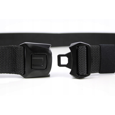 PASEK Męski do Spodni Parciany na Prezent dla Faceta CZARNY w Pudełku - Pakojeans.pl