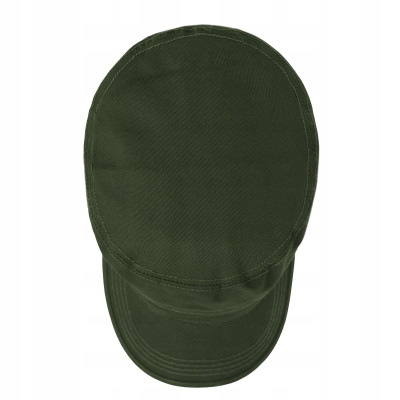 PATROLÓWKA Męska Czapka z Daszkiem Bawełniana ZIELONA KHAKI Pako Jeans - Pakojeans.pl