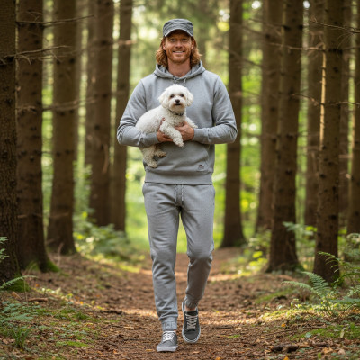 PATROLÓWKA Męska Czapka z Daszkiem Bawełniana GRAFITOWA Pako Jeans - Pakojeans.pl