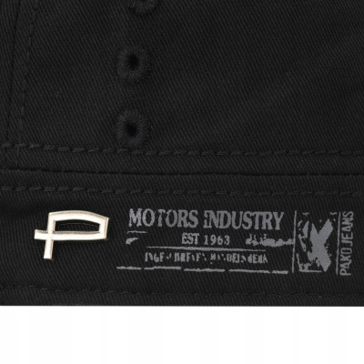 PATROLÓWKA Męska Czapka z Daszkiem Bawełniana CZARNA Pako Jeans - Pakojeans.pl