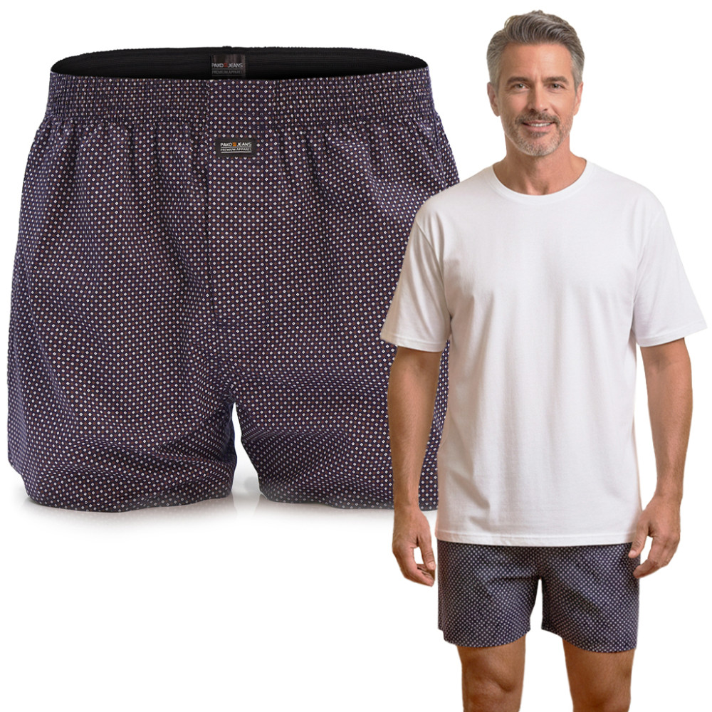 Bokserki Luźne Męskie Wygodne z Rozcięciem Prezent dla Niego Pako Jeans - Pakojeans.pl