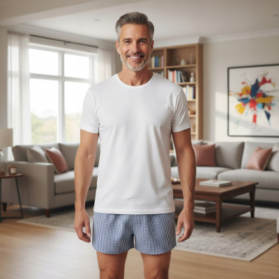 Bokserki Luźne Męskie Wygodne z Rozcięciem Prezent dla Niego Pako Jeans - Pakojeans.pl