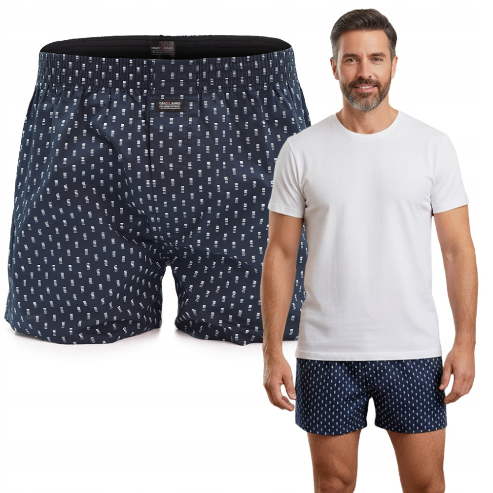 Bokserki Luźne Męskie Wygodne z Rozcięciem Prezent dla Niego Pako Jeans - Pakojeans.pl