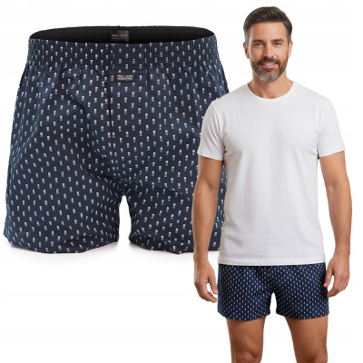 Bokserki Luźne Męskie Wygodne z Rozcięciem Prezent dla Niego Pako Jeans - Pakojeans.pl