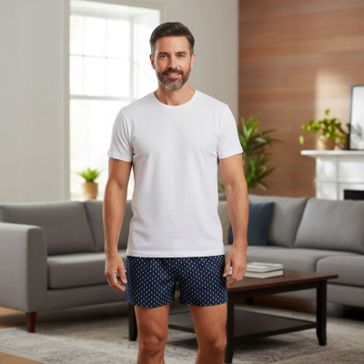 Bokserki Luźne Męskie Wygodne z Rozcięciem Prezent dla Niego Pako Jeans - Pakojeans.pl