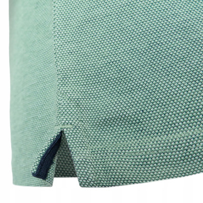 POLO Koszulka Męska MIĘTOWA Bawełniana TERLA Elegancka Pako Jeans - Pakojeans.pl